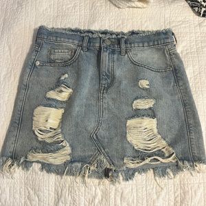 Express Denim skirt